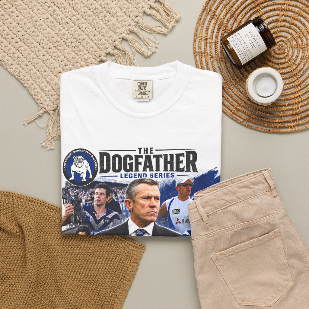 The Dogfather Bulldog #432 Steven Folkes T-Shirt | Sports Tribute Shirt