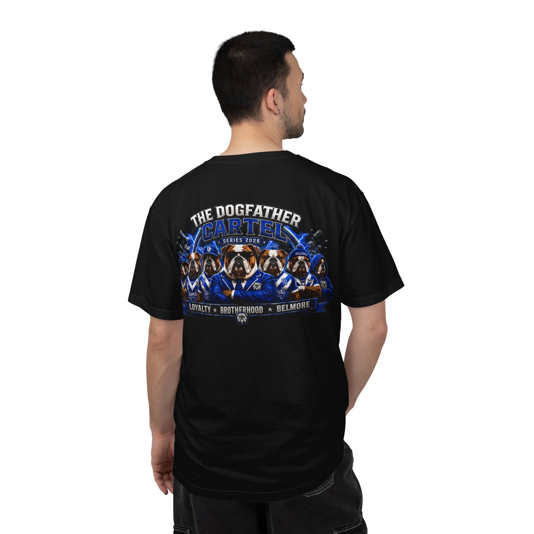 The Dogfather Bulldog #432 Steven Folkes T-Shirt | Sports Tribute Shirt