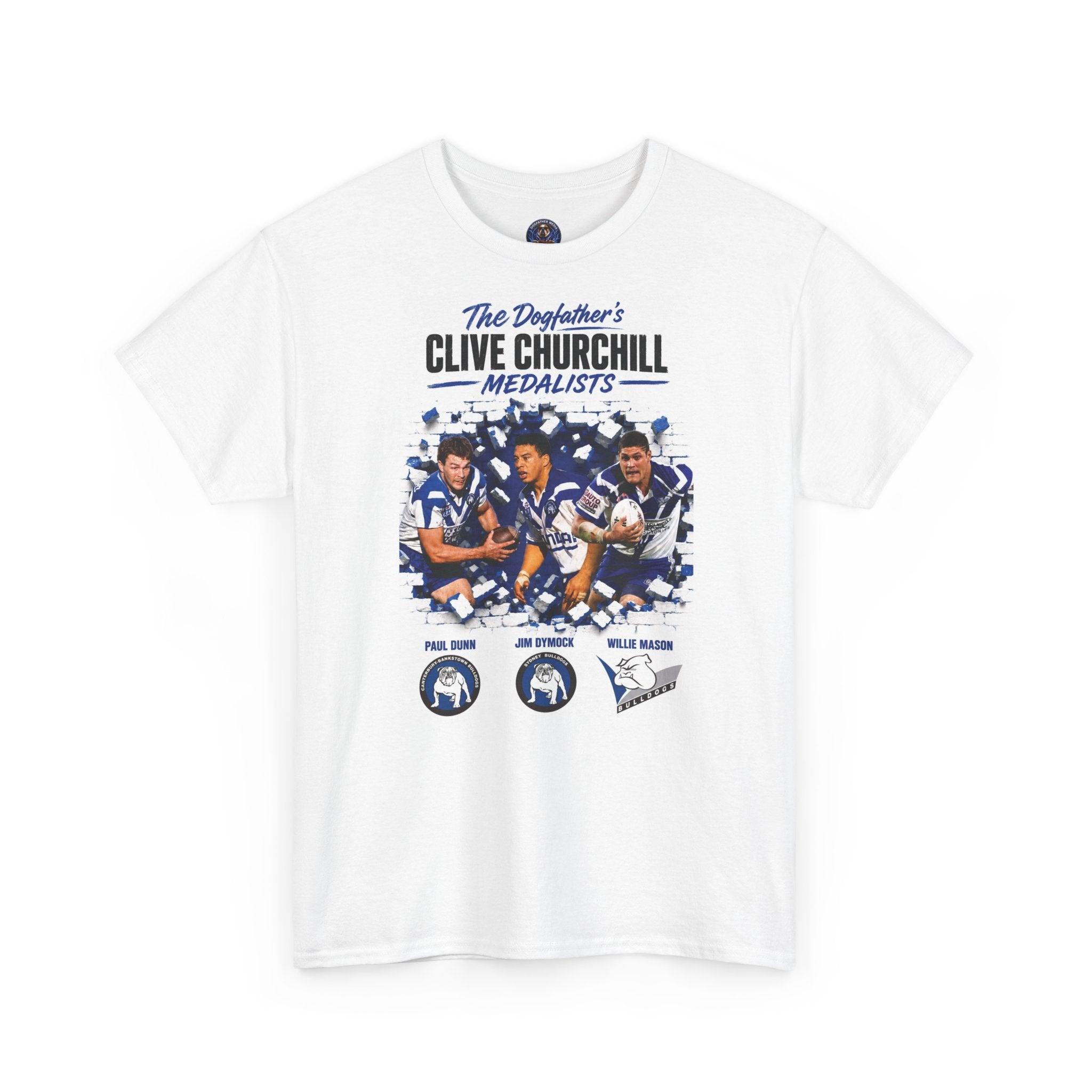 The Dogfather’s Clive Churchill Medalists Fan Tribute Shirt