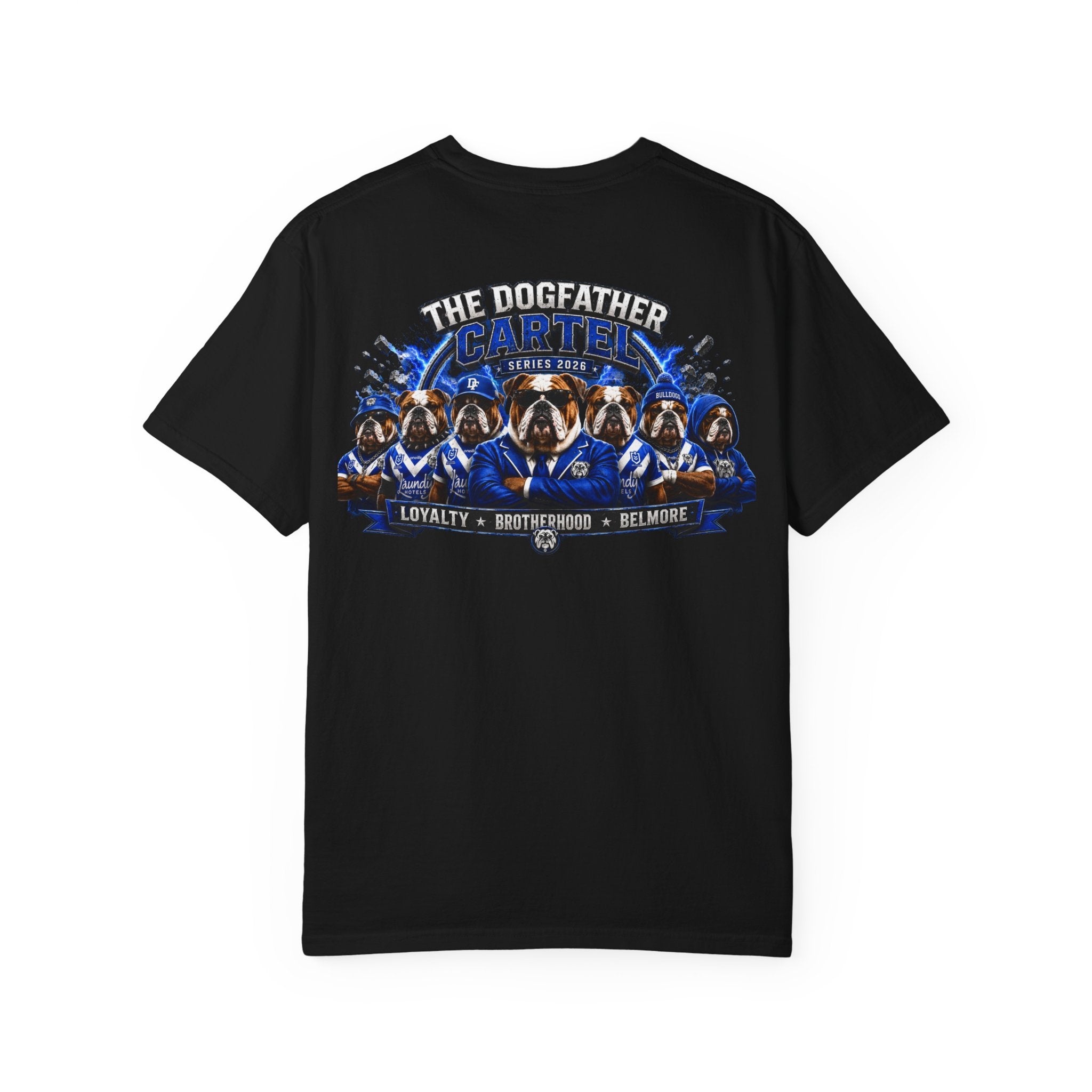 The Dogfather Bulldog #432 Steven Folkes T-Shirt | Sports Tribute Shirt