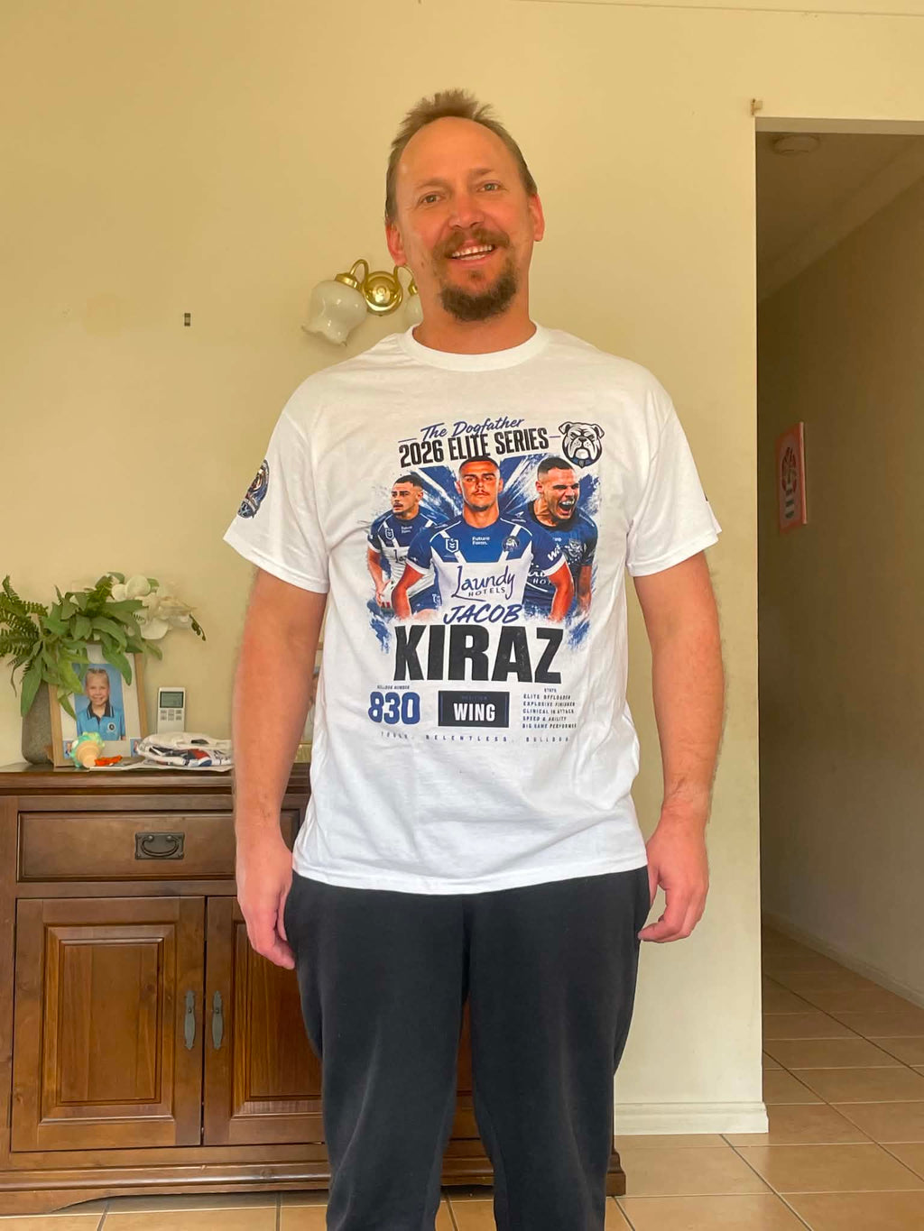 The Dogfather 2026 Elite Series – Jacob Kiraz #830 T-Shirt