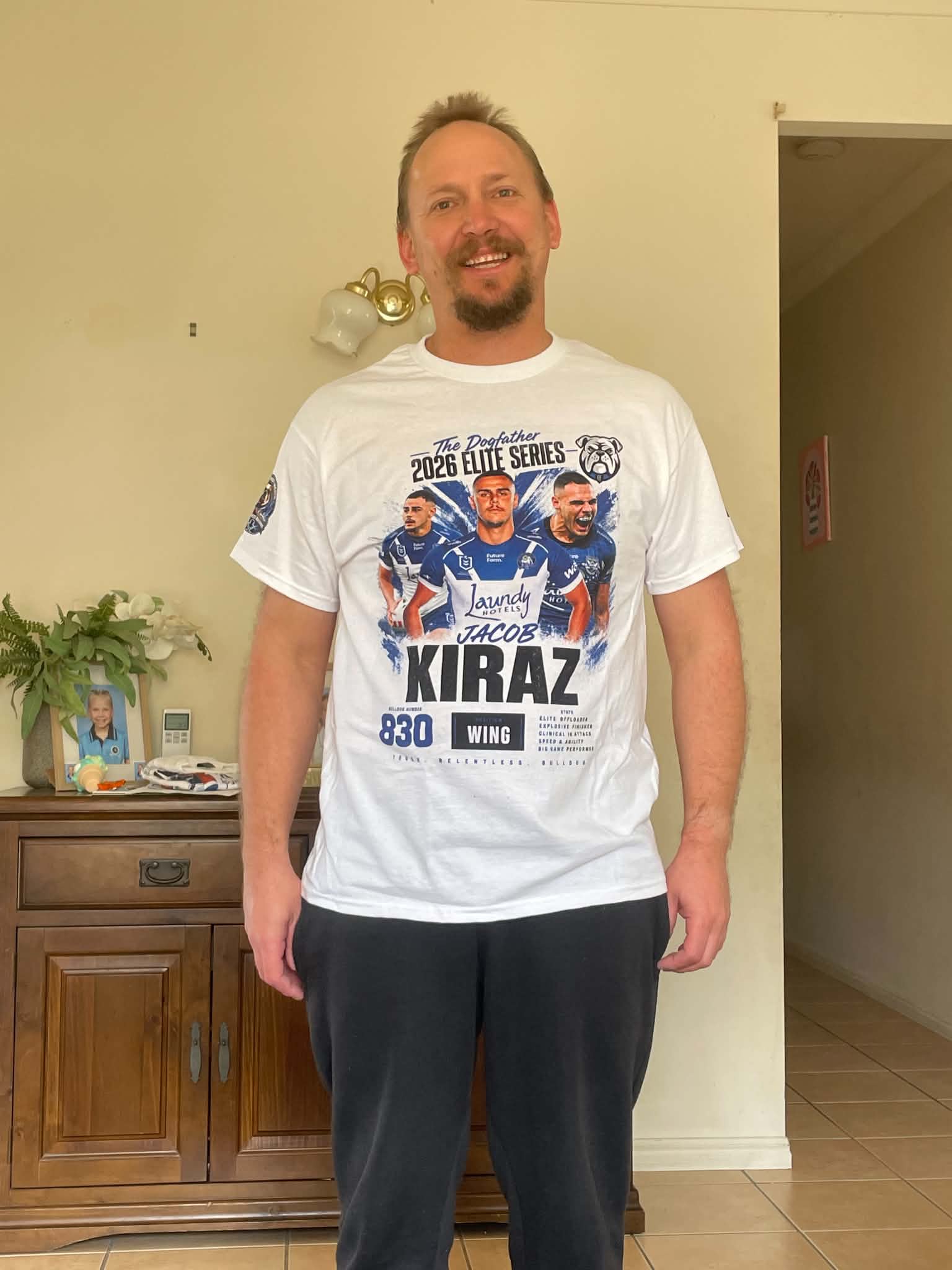 The Dogfather 2026 Elite Series – Jacob Kiraz #830 T-Shirt