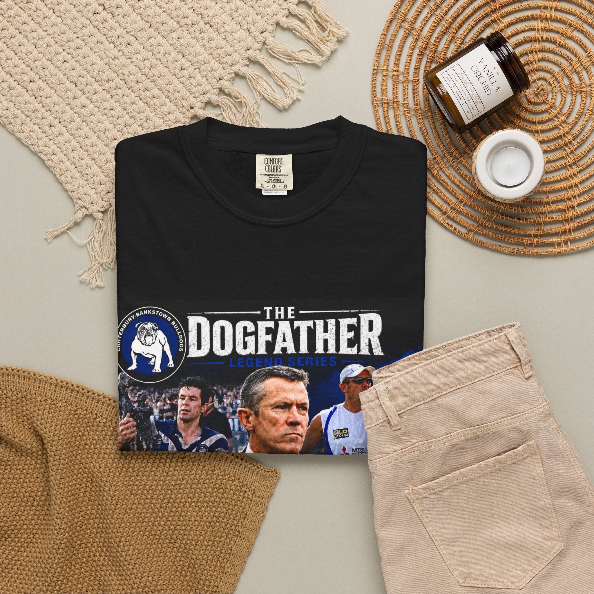 The Dogfather Bulldog #432 Steven Folkes T-Shirt | Sports Tribute Shirt