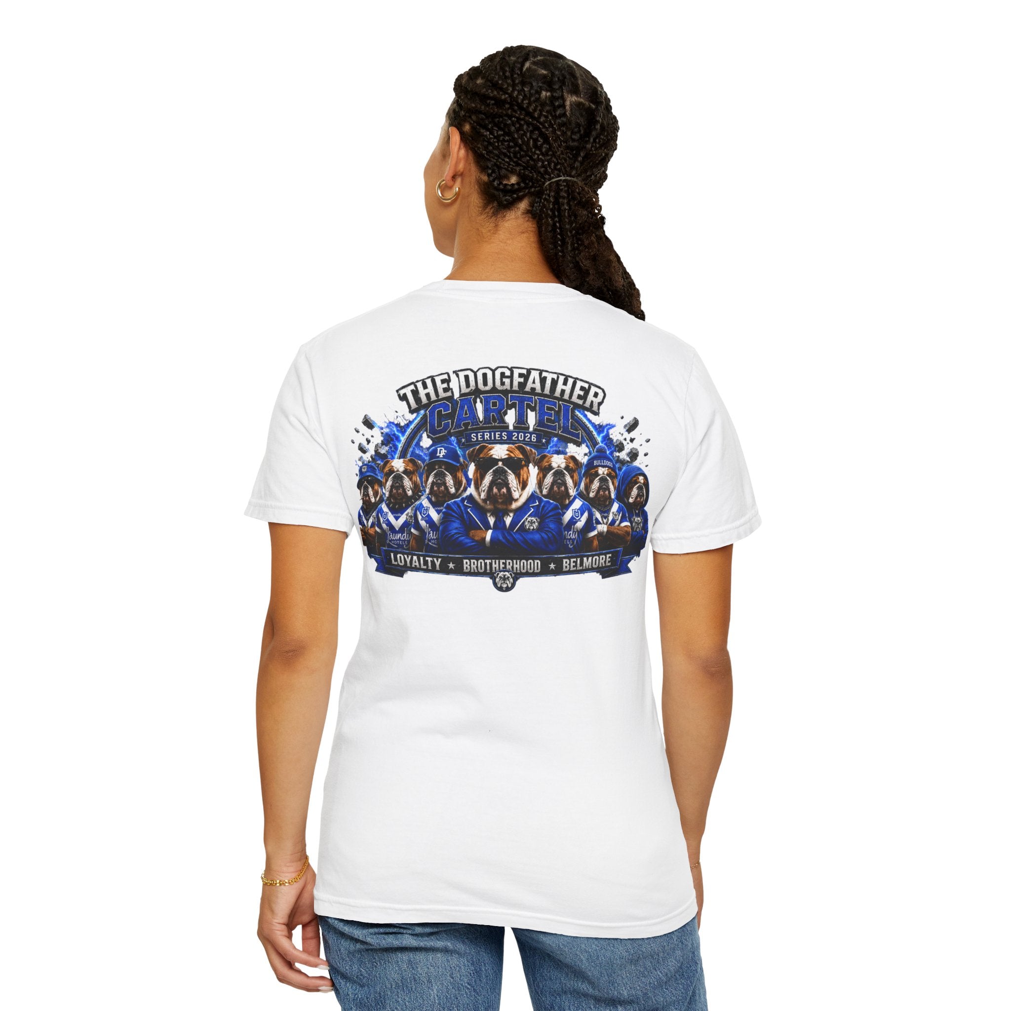 The Dogfather Bulldog #432 Steven Folkes T-Shirt | Sports Tribute Shirt