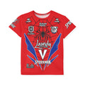 Spider-Dog Kids Sports Jersey Tshirt