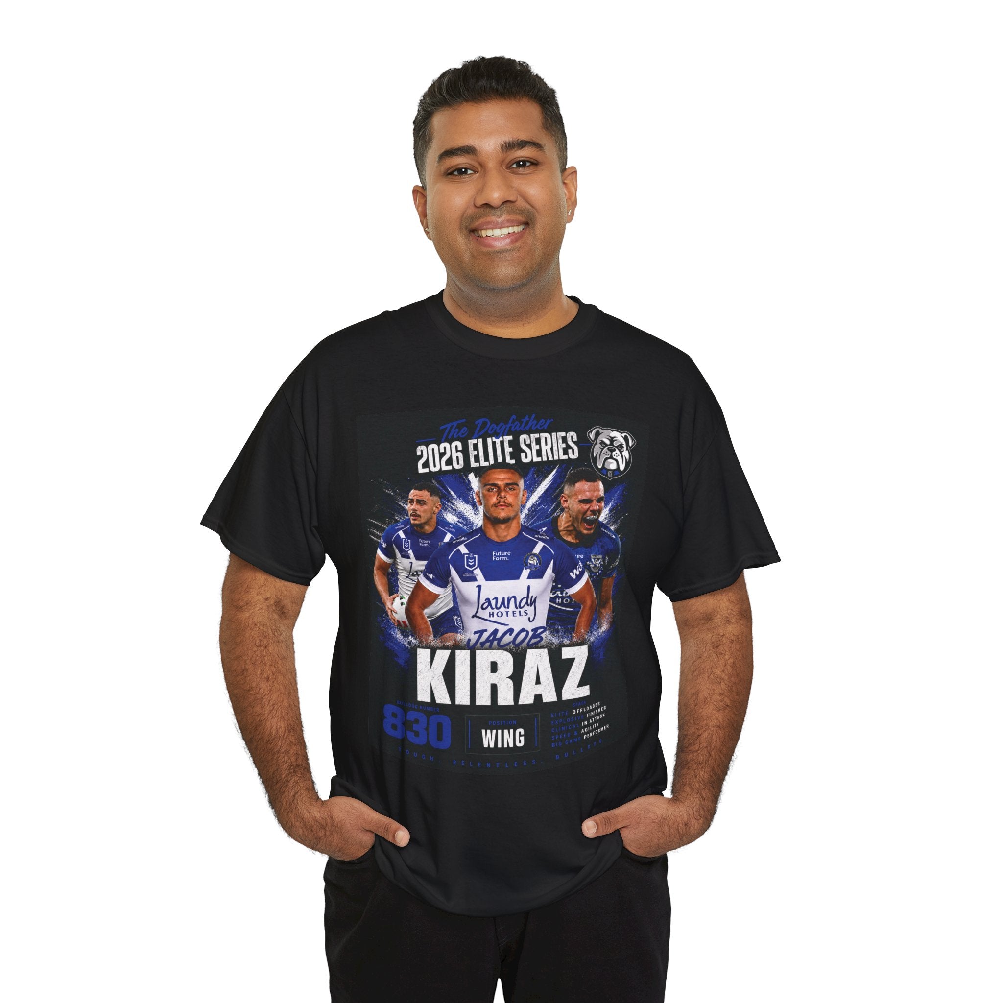 The Dogfather 2026 Elite Series – Jacob Kiraz #830 T-Shirt