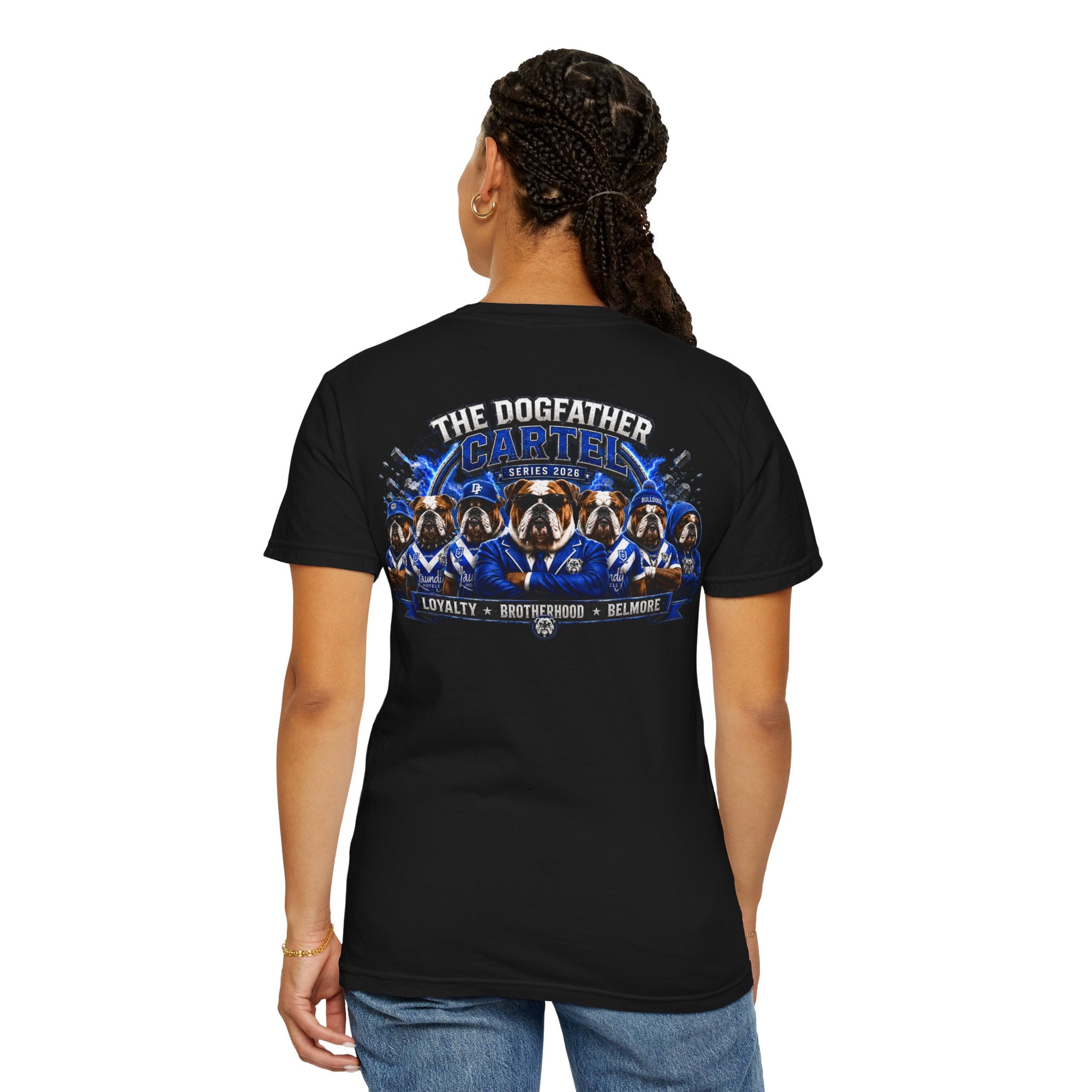 The Dogfather Bulldog #432 Steven Folkes T-Shirt | Sports Tribute Shirt